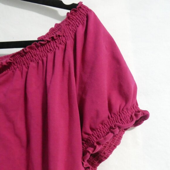 CROFT & BARROW Stretch | large | Women's Pink Blouse - Picture 5 of 16